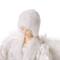 Glitzhome® 16" White Faux Fur Christmas Angel Tree Topper